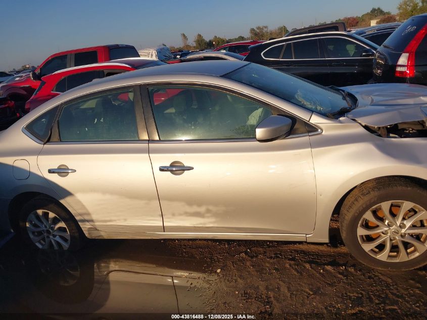 2019 Nissan Sentra Sv VIN: 3N1AB7AP6KY416391 Lot: 43816488