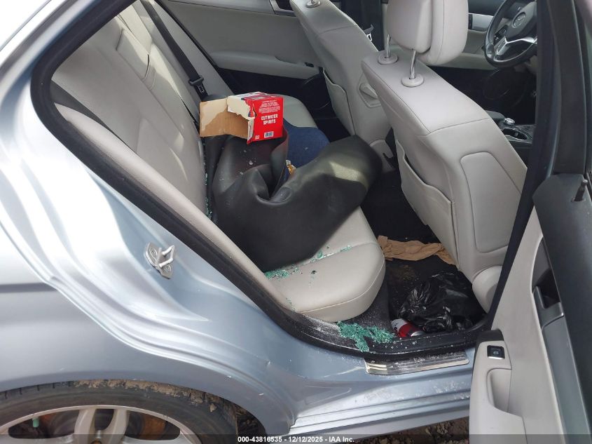 2013 Mercedes-Benz C 250 Sport VIN: WDDGF4HB2DA793222 Lot: 43816535