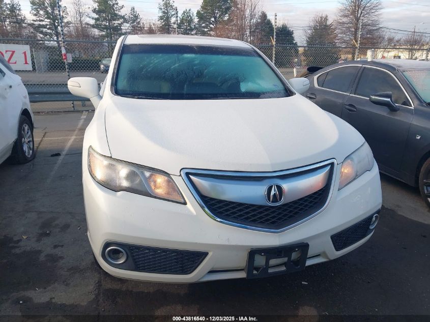 2013 Acura Rdx VIN: 5J8TB4H50DL002822 Lot: 43816540