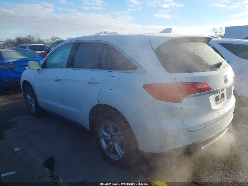 2013 Acura Rdx VIN: 5J8TB4H50DL002822 Lot: 43816540