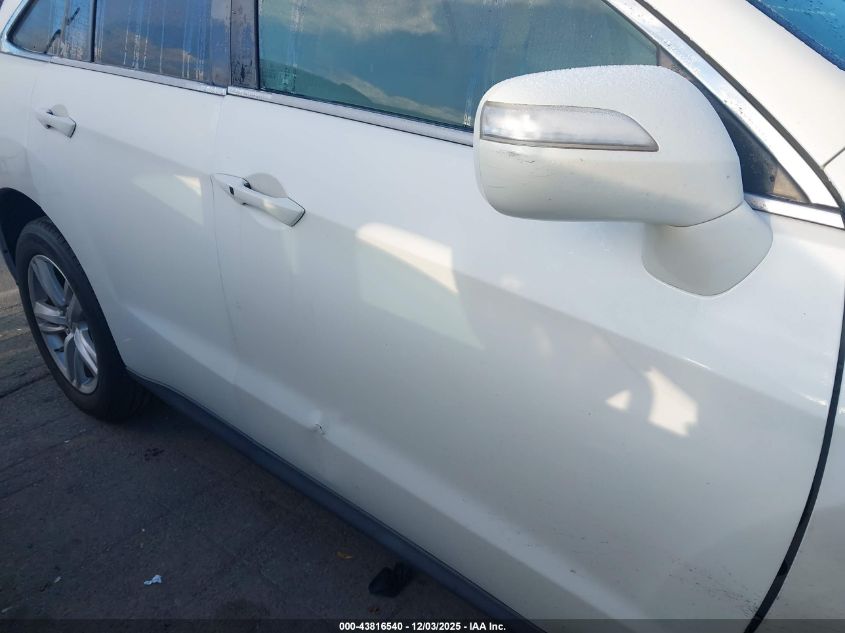 2013 Acura Rdx VIN: 5J8TB4H50DL002822 Lot: 43816540