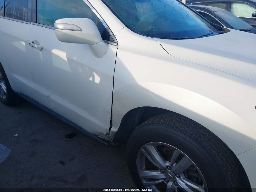 2013 Acura Rdx VIN: 5J8TB4H50DL002822 Lot: 43816540