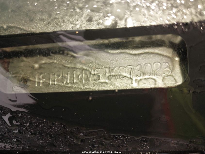 2007 Ford F-150 Fx4/Lariat/Xlt VIN: 1FTPW14V57KC73023 Lot: 43816556