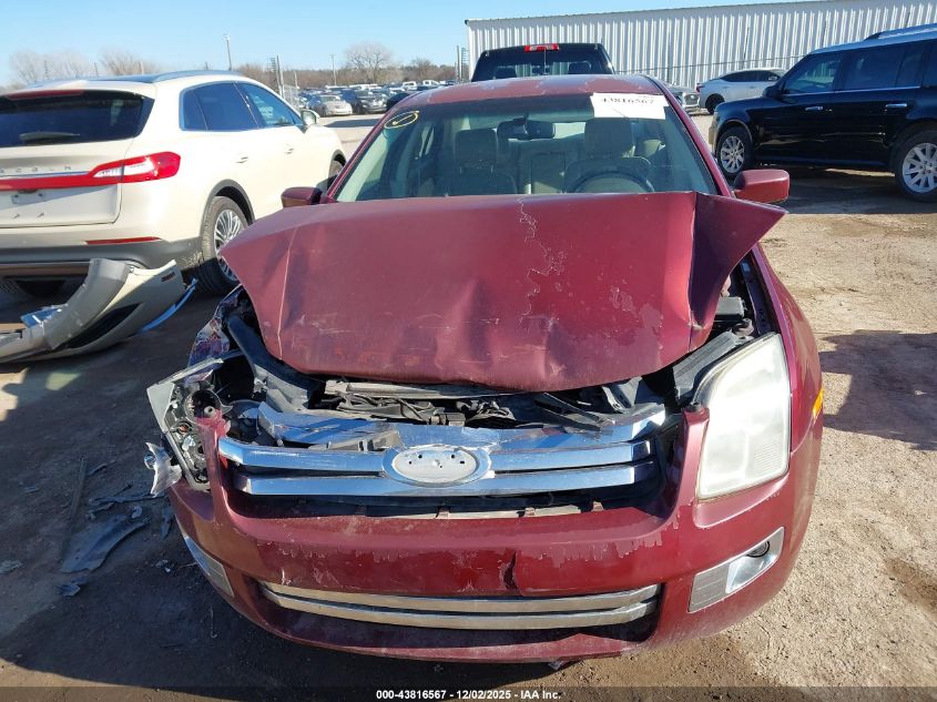 2007 Ford Fusion Sel VIN: 3FAHP08107R158026 Lot: 43816567