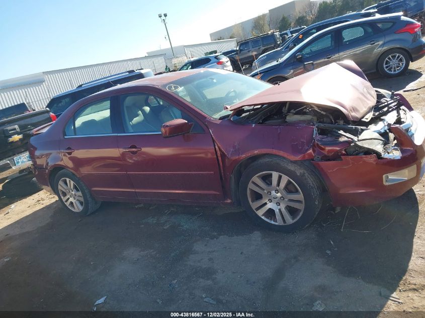 2007 Ford Fusion Sel VIN: 3FAHP08107R158026 Lot: 43816567