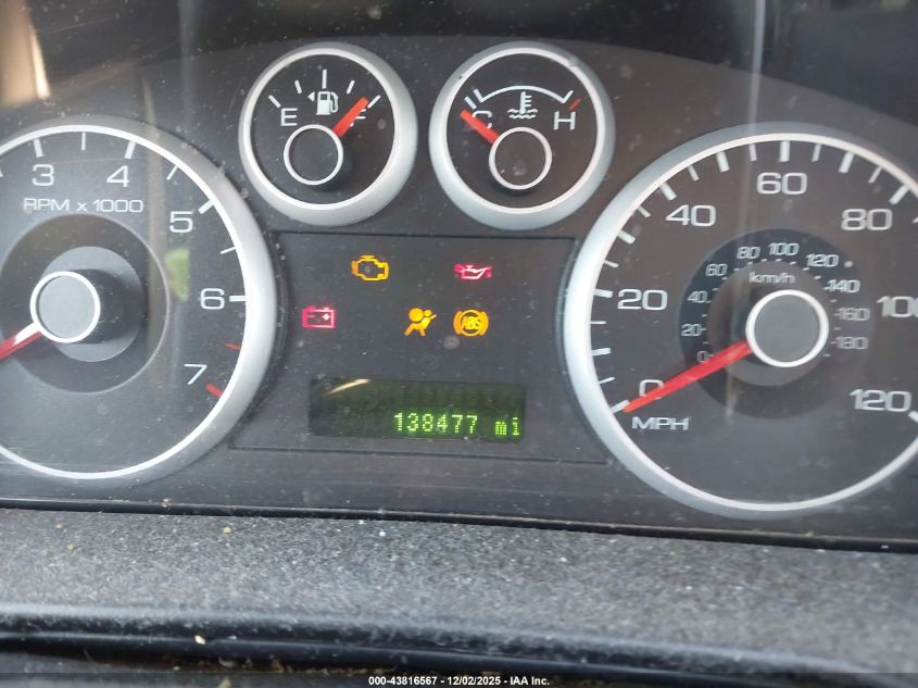 2007 Ford Fusion Sel VIN: 3FAHP08107R158026 Lot: 43816567