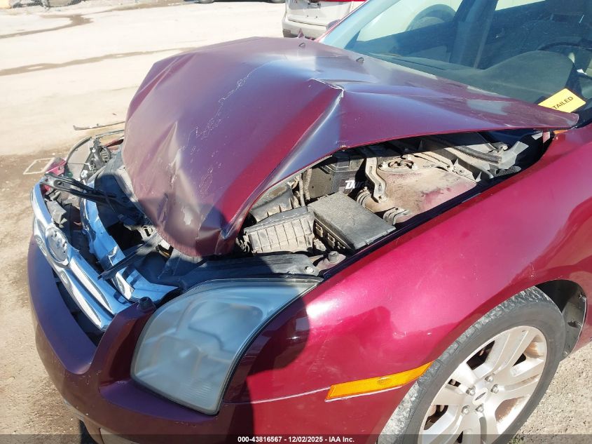 2007 Ford Fusion Sel VIN: 3FAHP08107R158026 Lot: 43816567