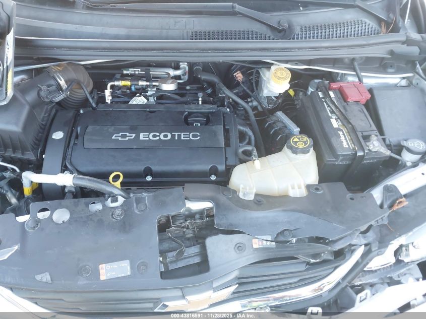 2017 Chevrolet Sonic Ls Auto VIN: 1G1JB5SH1H4146760 Lot: 43816591