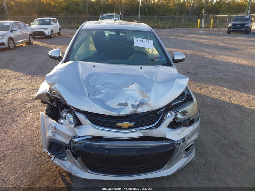 2017 Chevrolet Sonic Ls Auto VIN: 1G1JB5SH1H4146760 Lot: 43816591
