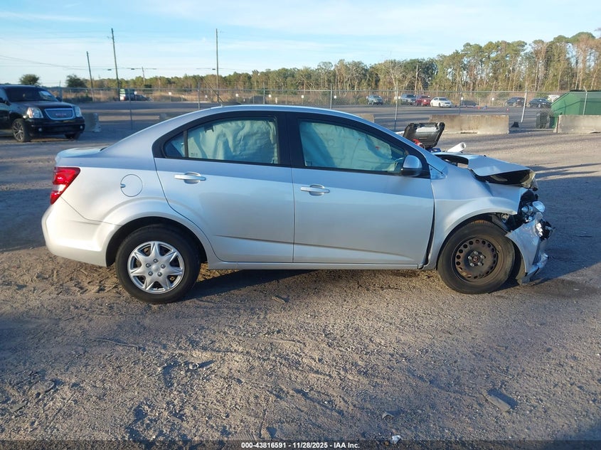 2017 Chevrolet Sonic Ls Auto VIN: 1G1JB5SH1H4146760 Lot: 43816591