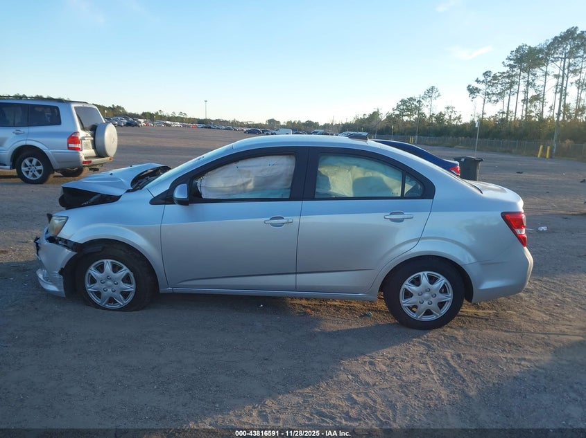 2017 Chevrolet Sonic Ls Auto VIN: 1G1JB5SH1H4146760 Lot: 43816591
