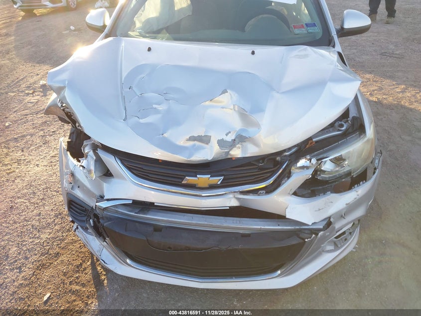 2017 Chevrolet Sonic Ls Auto VIN: 1G1JB5SH1H4146760 Lot: 43816591