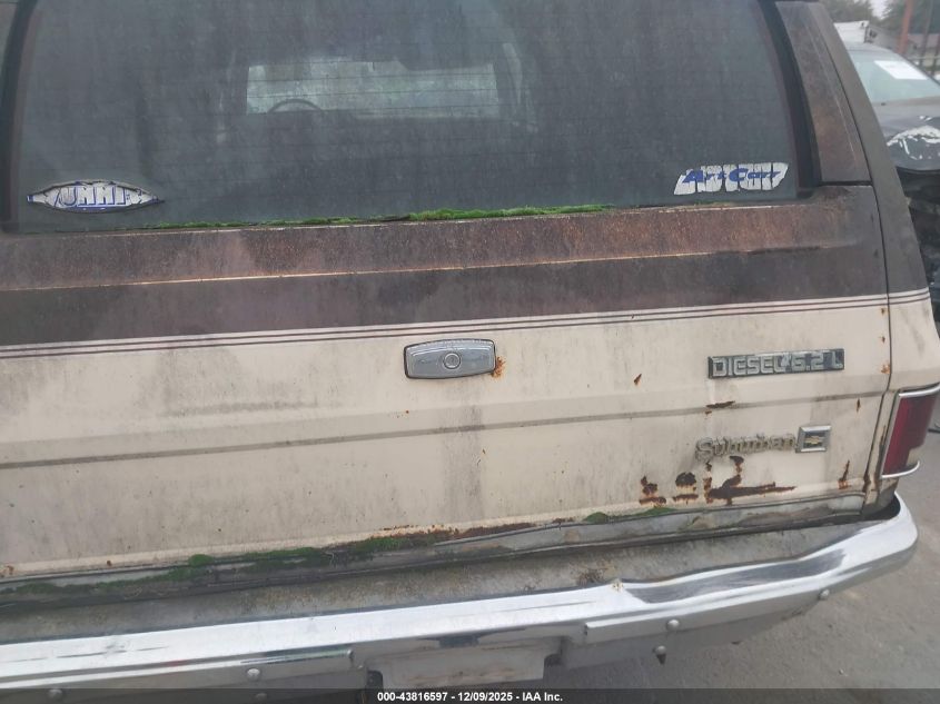 1984 Chevrolet Suburban K10 VIN: 1G8EK16C9EF146600 Lot: 43816597