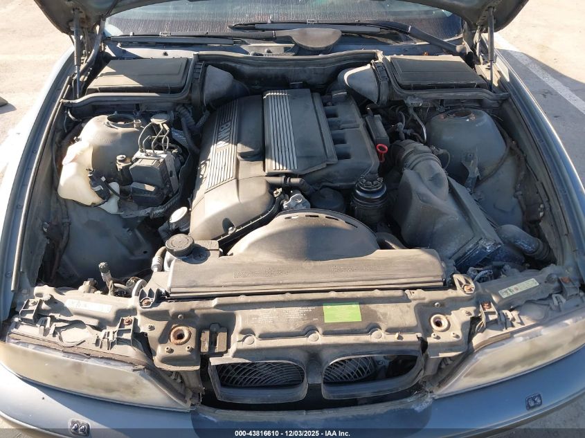 2003 BMW 530Ia VIN: WBADT634X3CK40439 Lot: 43816610