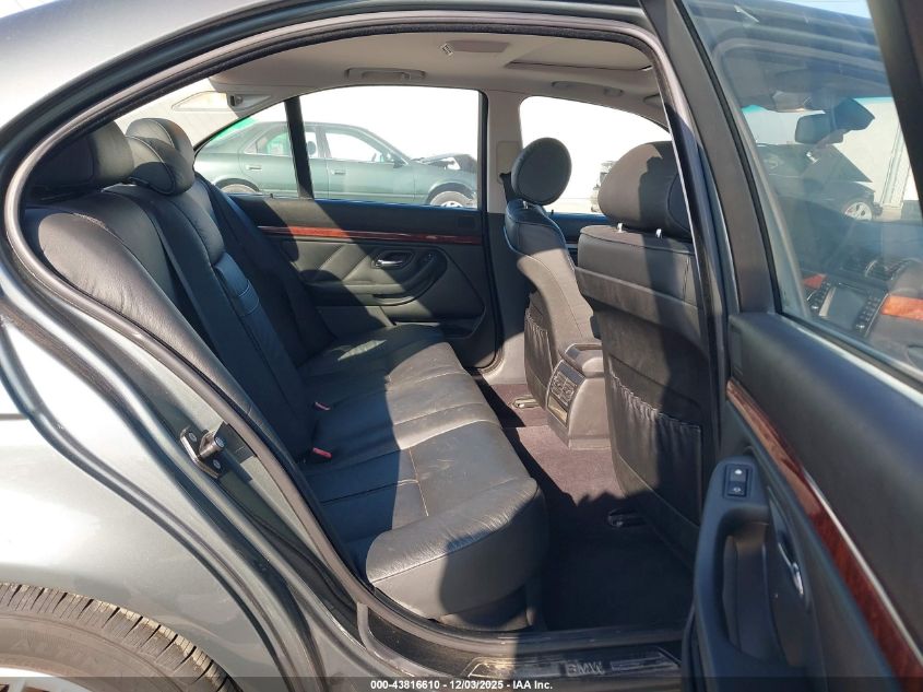 2003 BMW 530Ia VIN: WBADT634X3CK40439 Lot: 43816610