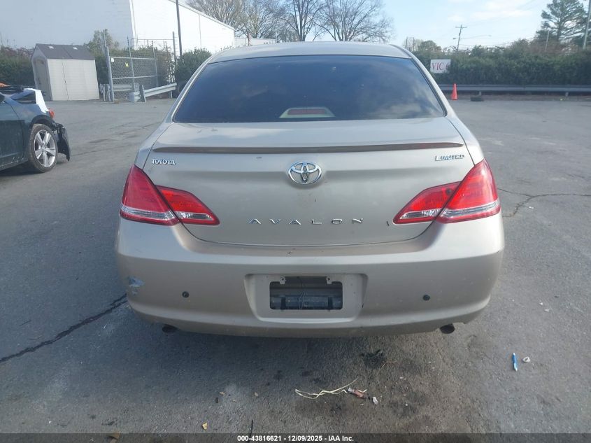 2006 Toyota Avalon Limited VIN: 4T1BK36B26U094201 Lot: 43816621