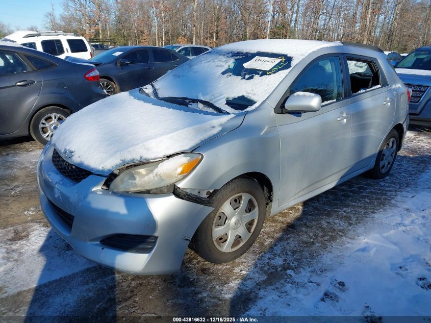 2009 Toyota Matrix VIN: 2T1KU40E89C031046 Lot: 43816632