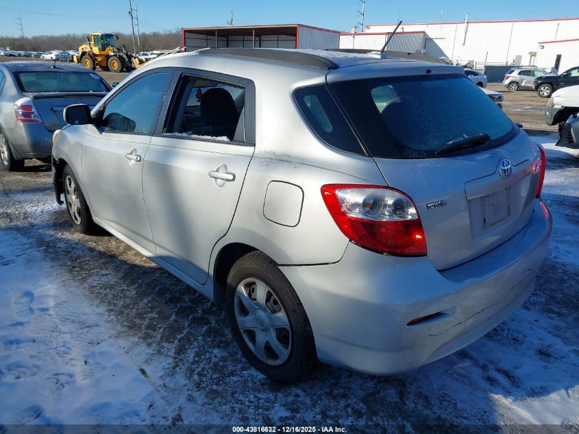 2009 Toyota Matrix VIN: 2T1KU40E89C031046 Lot: 43816632