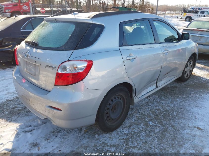 2009 Toyota Matrix VIN: 2T1KU40E89C031046 Lot: 43816632