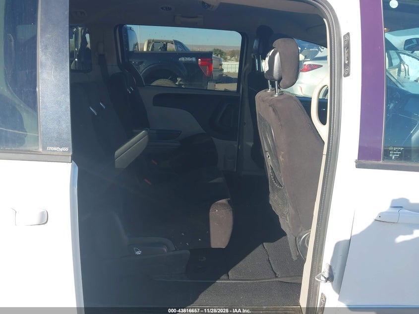 2014 Dodge Grand Caravan Sxt VIN: 2C4RDGCG0ER205263 Lot: 43816657