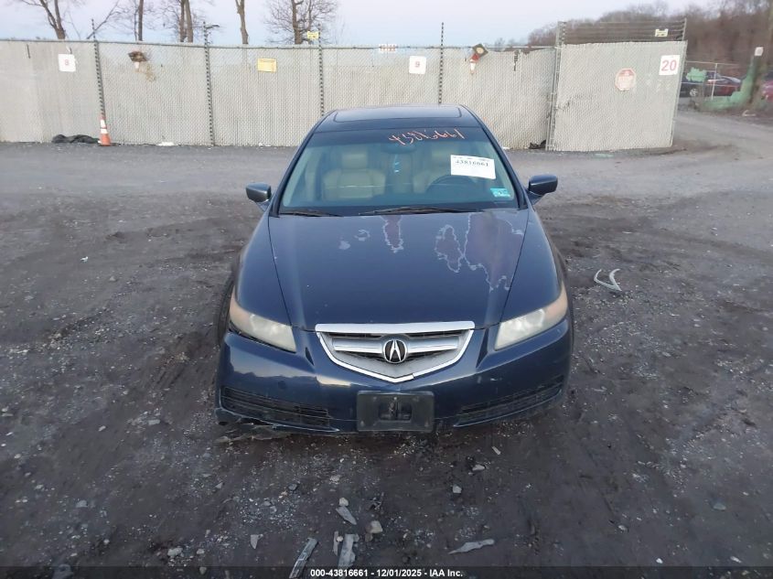 2006 Acura Tl VIN: 19UUA66266A072447 Lot: 43816661