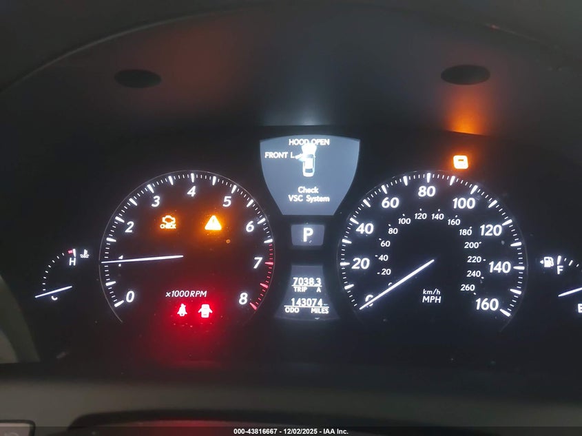 JTHBL46F585076023 2008 LEXUS LS photo no. 7