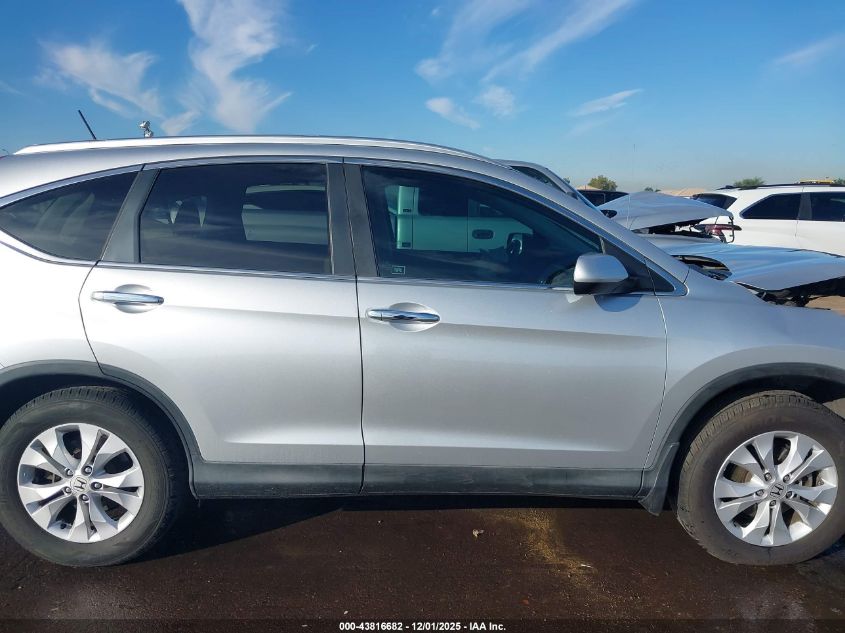 2014 Honda Cr-V Ex-L VIN: 2HKRM3H71EH512908 Lot: 43816682