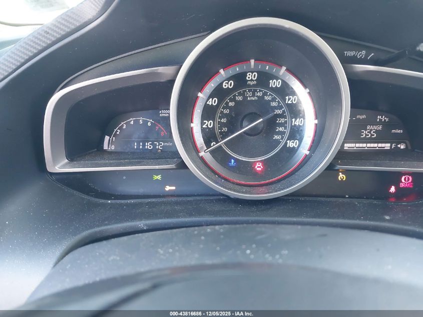 2016 Mazda Mazda3 I Sport VIN: JM1BM1J73G1326927 Lot: 43816686