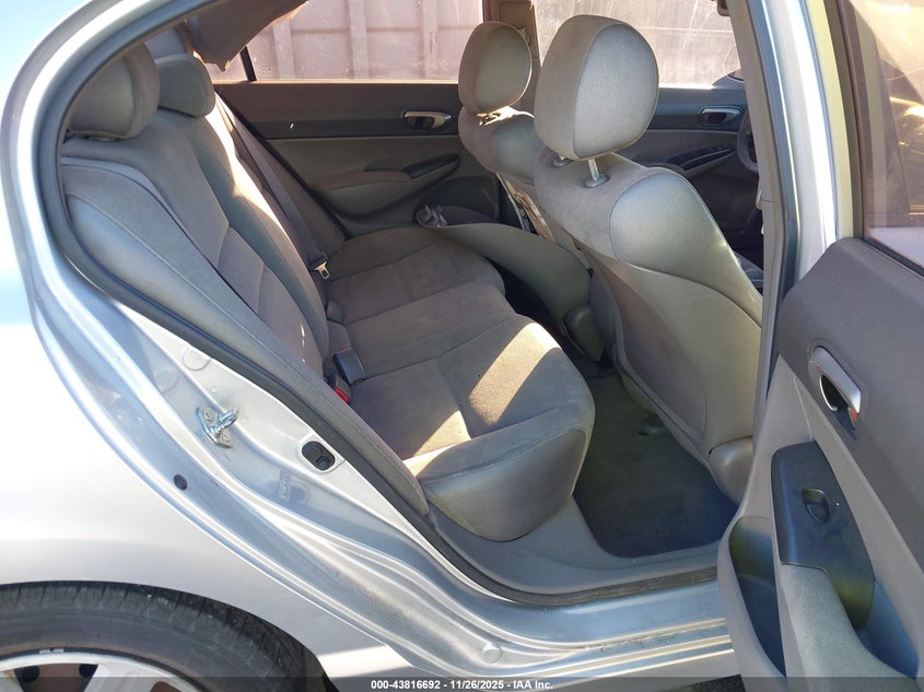 2008 Honda Civic Lx VIN: 2HGFA165X8H344931 Lot: 43816692