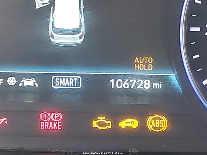 2020 Hyundai Palisade Sel VIN: KM8R4DHE4LU122601 Lot: 43816714