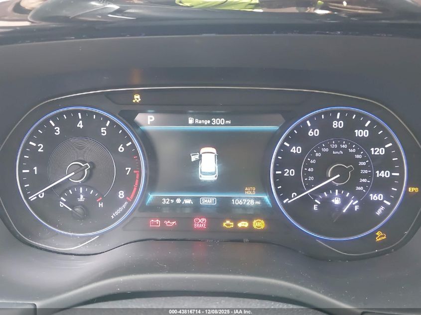 2020 Hyundai Palisade Sel VIN: KM8R4DHE4LU122601 Lot: 43816714