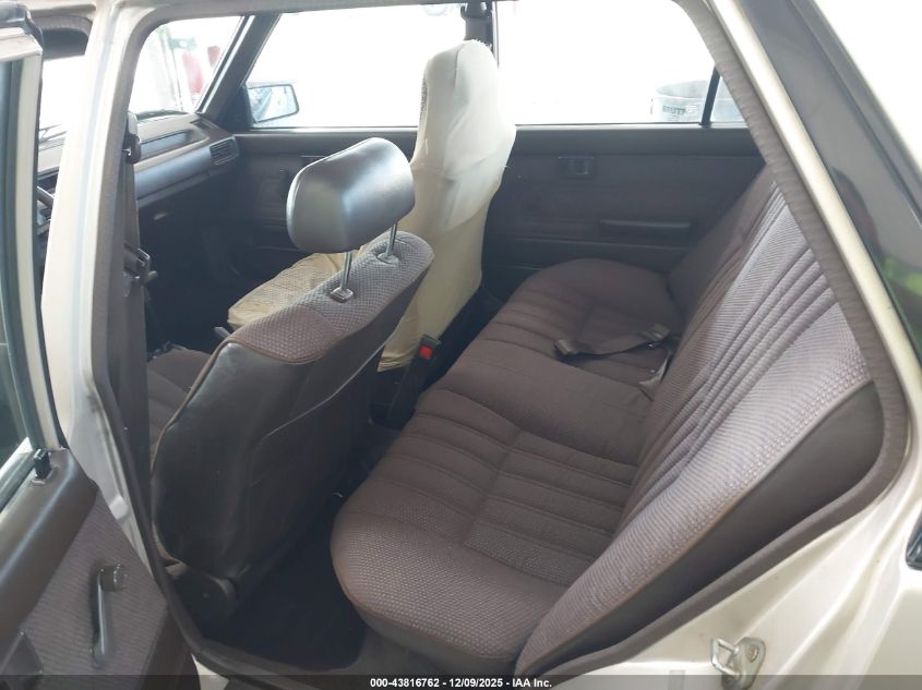 1987 Toyota Corolla Dlx VIN: JT2AE82EXH3534025 Lot: 43816762