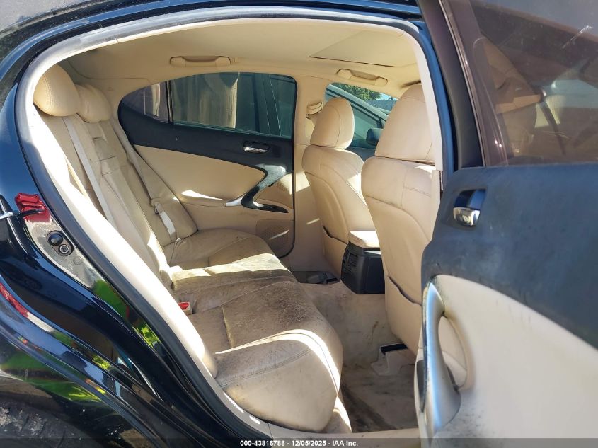 2007 Lexus Is 250 VIN: JTHBK262X72057195 Lot: 43816788