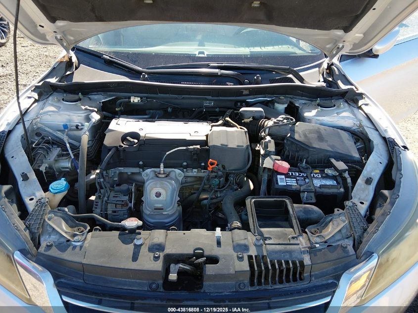 2014 Honda Accord Lx VIN: 1HGCR2F39EA142821 Lot: 43816808