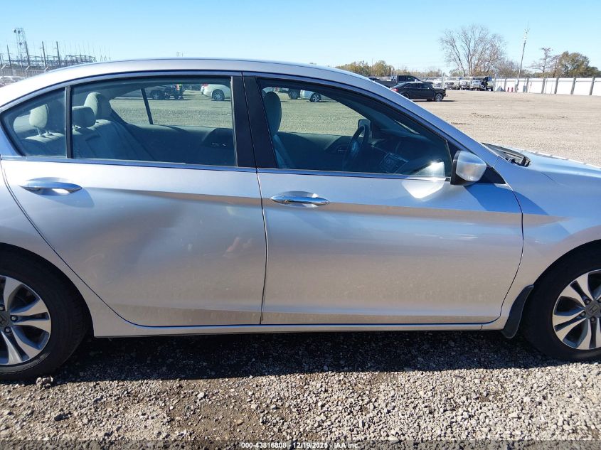 2014 Honda Accord Lx VIN: 1HGCR2F39EA142821 Lot: 43816808