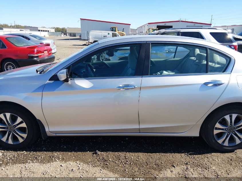 2014 Honda Accord Lx VIN: 1HGCR2F39EA142821 Lot: 43816808