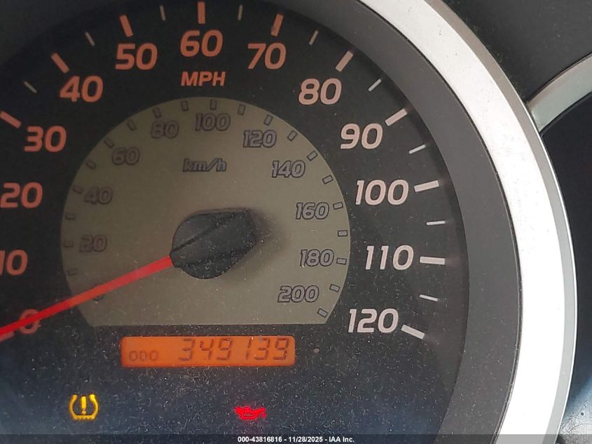 2007 Toyota Tacoma Prerunner VIN: 5TETX62N57Z465999 Lot: 43816816