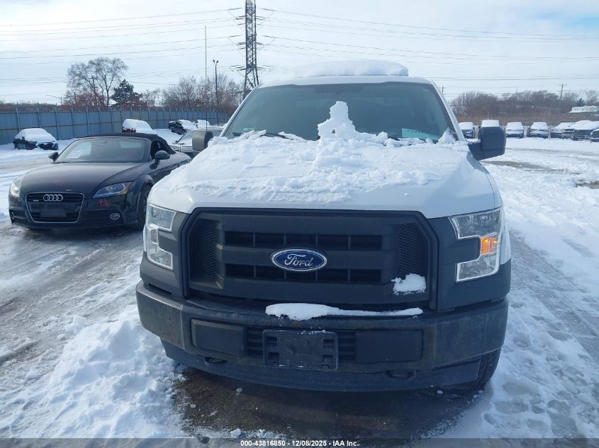 2017 Ford F-150 Xl VIN: 1FTEX1E84HFB77780 Lot: 43816850