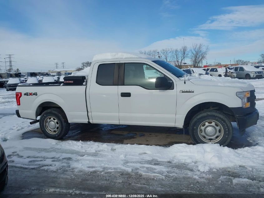 2017 Ford F-150 Xl VIN: 1FTEX1E84HFB77780 Lot: 43816850