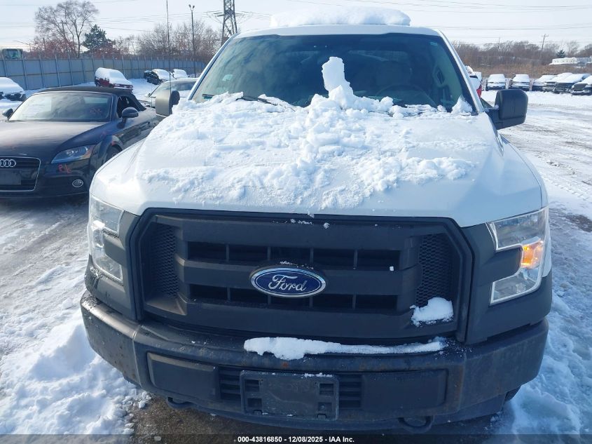 2017 Ford F-150 Xl VIN: 1FTEX1E84HFB77780 Lot: 43816850