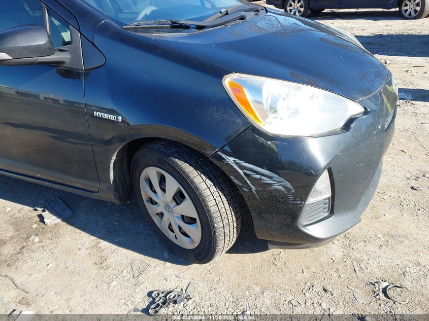 2012 Toyota Prius C One VIN: JTDKDTB38C1511735 Lot: 43816884