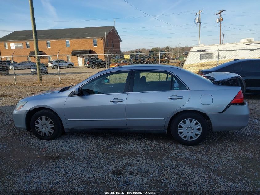 2006 Honda Accord 2.4 Lx VIN: 1HGCM56436A150830 Lot: 43816885