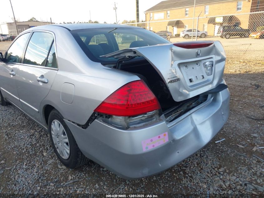 2006 Honda Accord 2.4 Lx VIN: 1HGCM56436A150830 Lot: 43816885