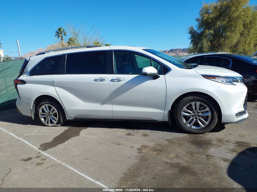 2023 Toyota Sienna Limited VIN: 5TDZSKFC7PS086557 Lot: 43816898