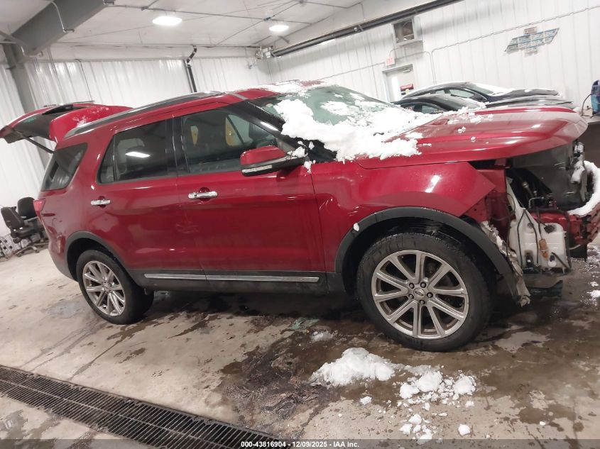 2017 Ford Explorer Limited VIN: 1FM5K8F80HGC38795 Lot: 43816904