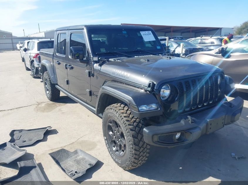 JEEP GLADIATOR WILLYS 4X4