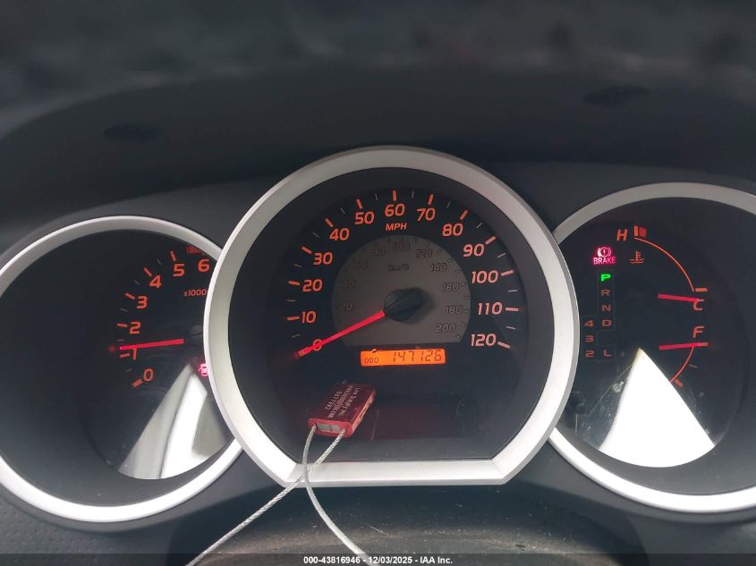 2009 Toyota Tacoma Prerunner V6 VIN: 3TMJU62N09M083704 Lot: 43816946