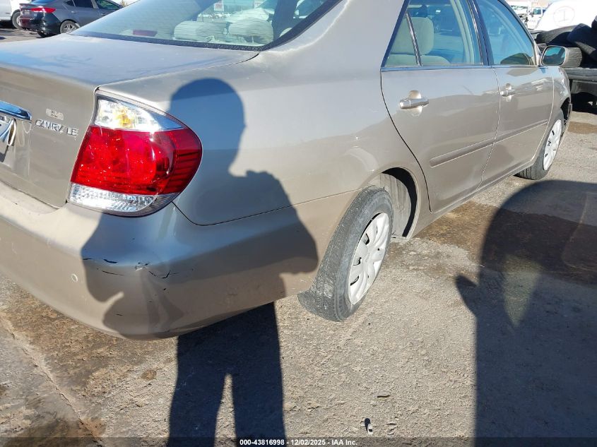 2005 Toyota Camry Le VIN: 4T1BE32K35U098804 Lot: 43816998