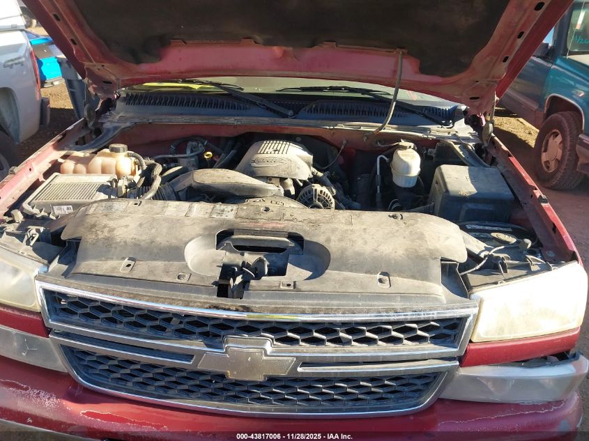 2006 Chevrolet Silverado 1500Hd Lt3 VIN: 1GCGC13U96F105510 Lot: 43817006