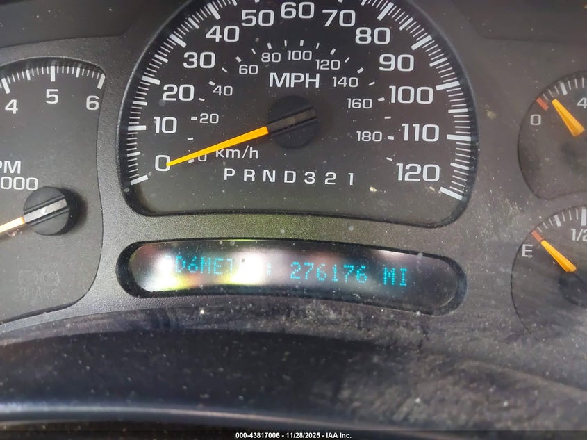 2006 Chevrolet Silverado 1500Hd Lt3 VIN: 1GCGC13U96F105510 Lot: 43817006